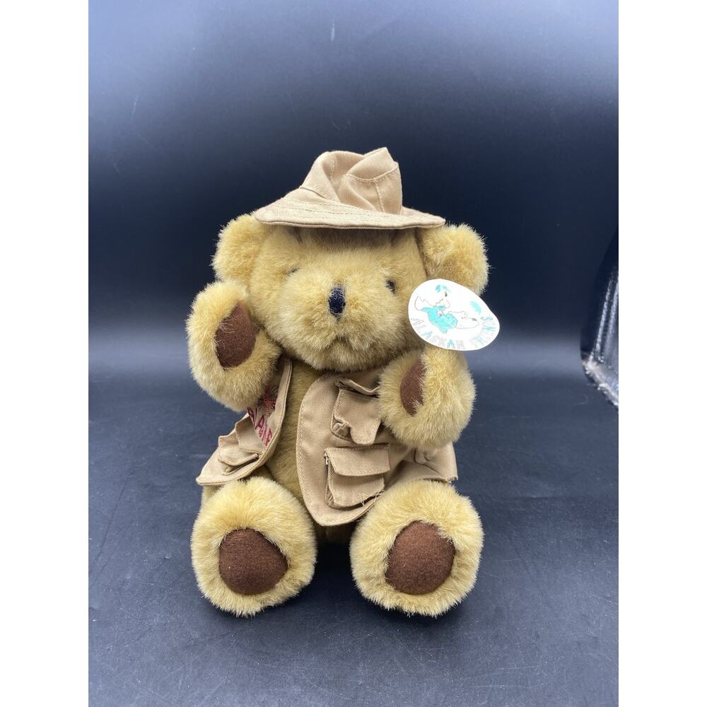 Vintage Arctic Circle, Alaskan Friends Fisherman Bear Plush with Tags